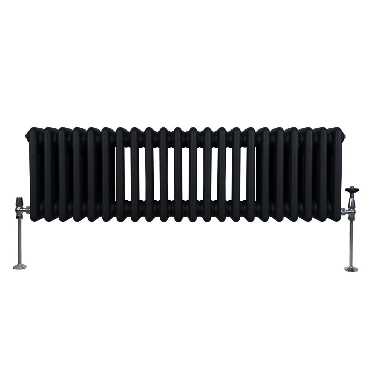 Traditional 3-Column Radiator (300 x 1012 mm) – Black