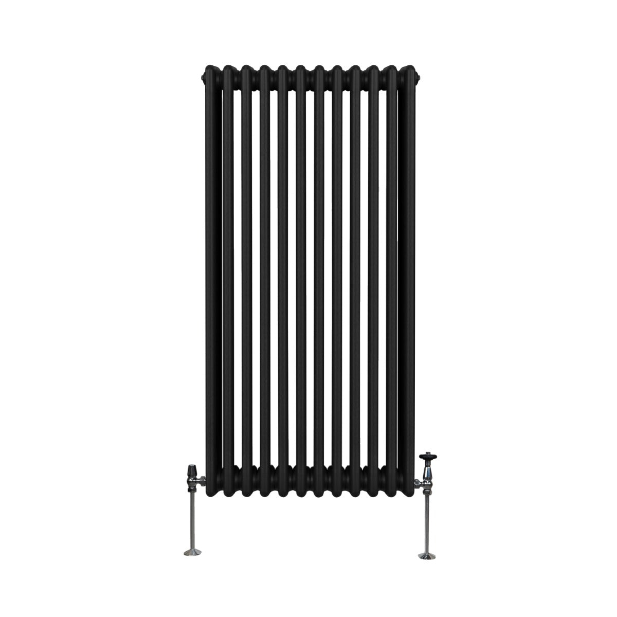Traditional 3-Column Radiator, 1500 x 562 mm, Black