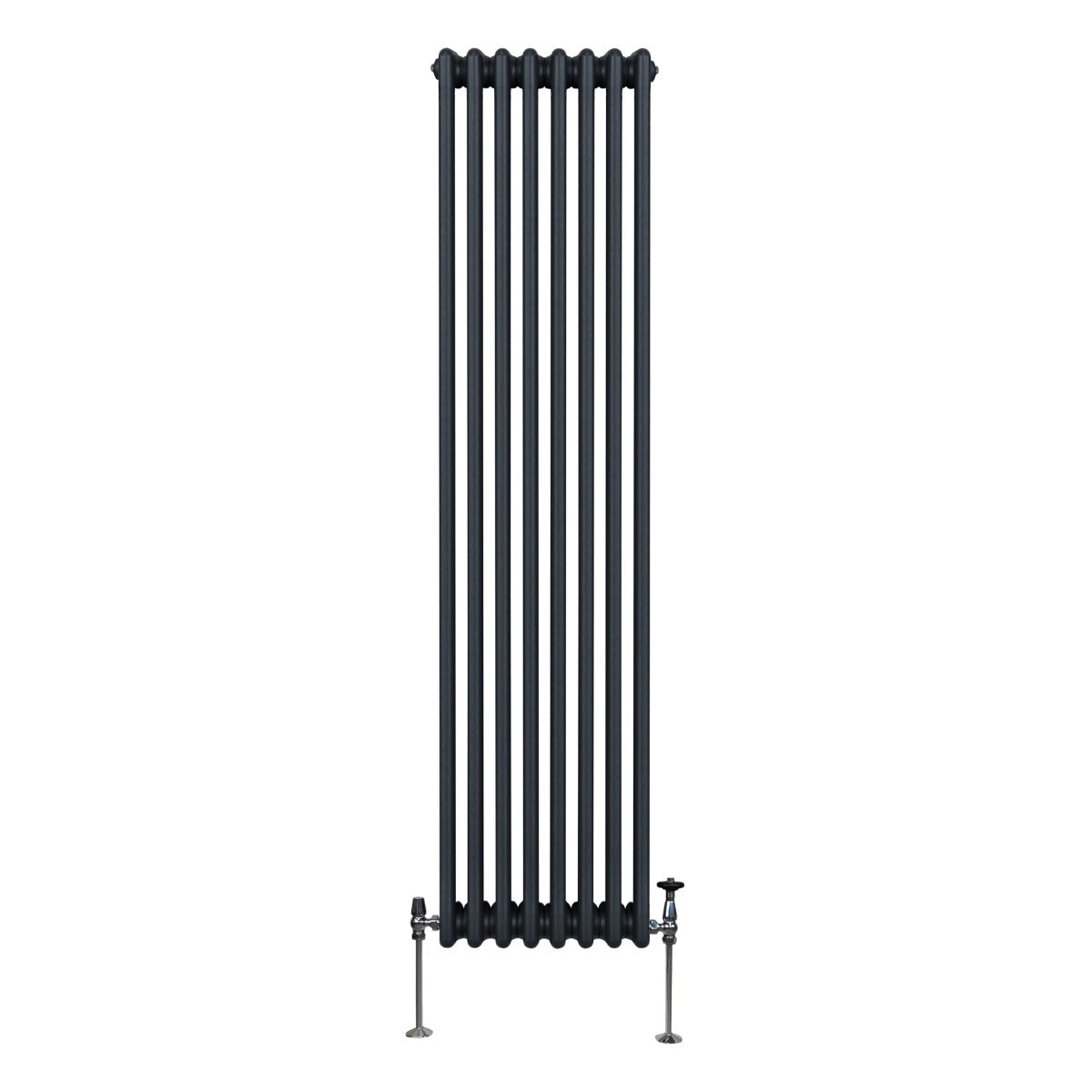 Traditional 3-Column Radiator - 1800 x 382 mm - Anthracite Grey