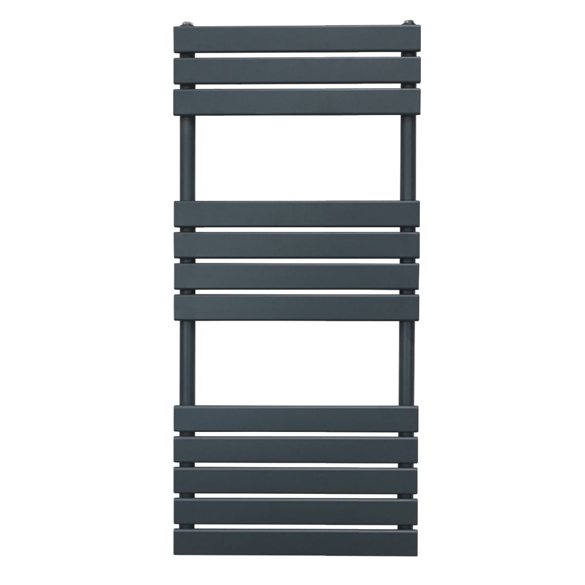 Flat Panel Towel Radiator 1200 x 500 mm – Anthracite Grey