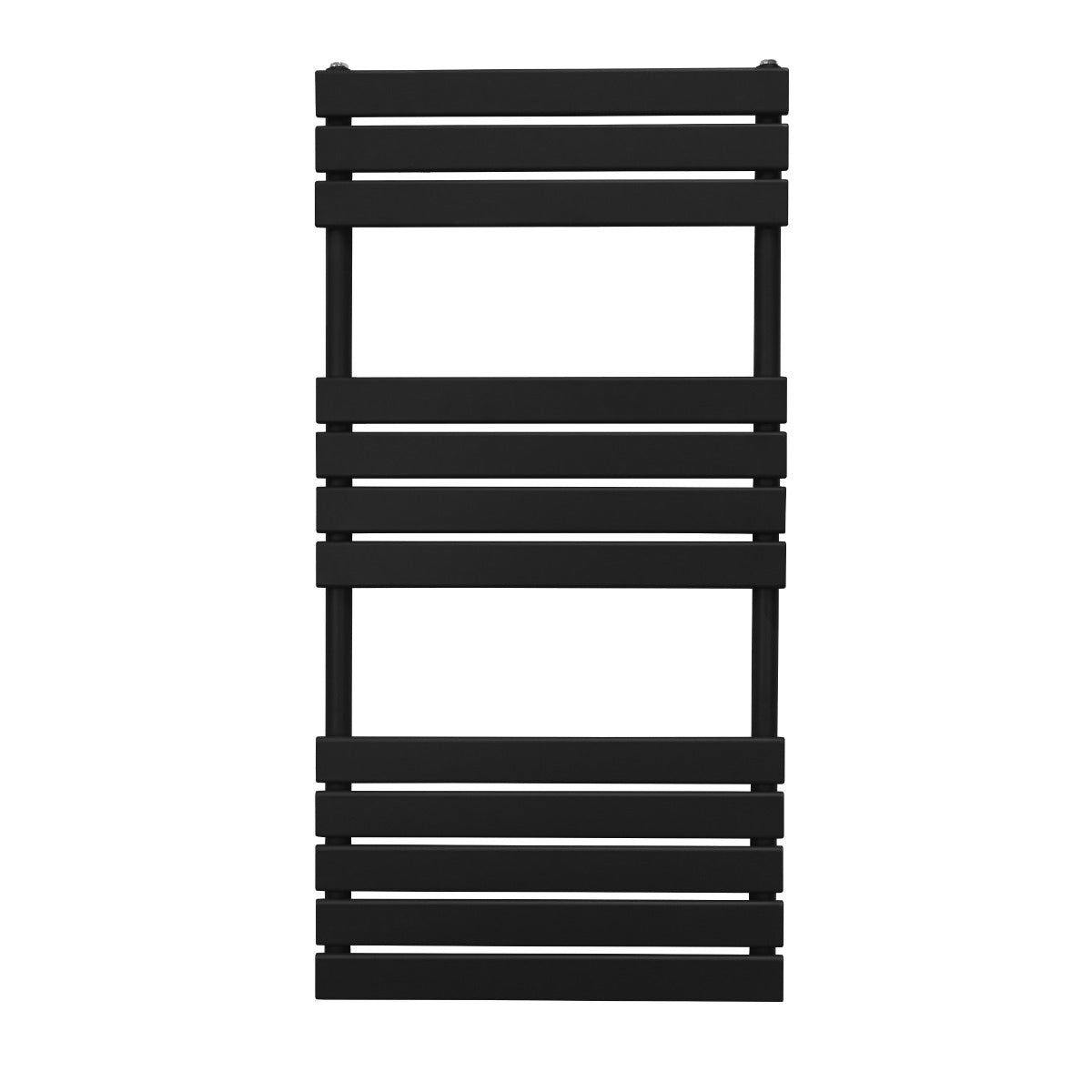 Flat Panel Towel Radiator 1200 x 600 mm – Black