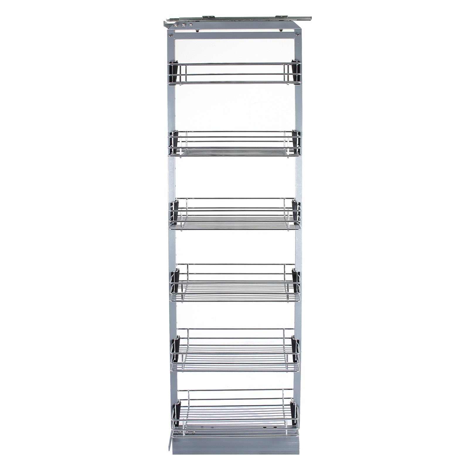 KuKoo Pull-Out Soft-Close Kitchen Larder Cabinet, 46 cm Depth x 170–195 cm Height
