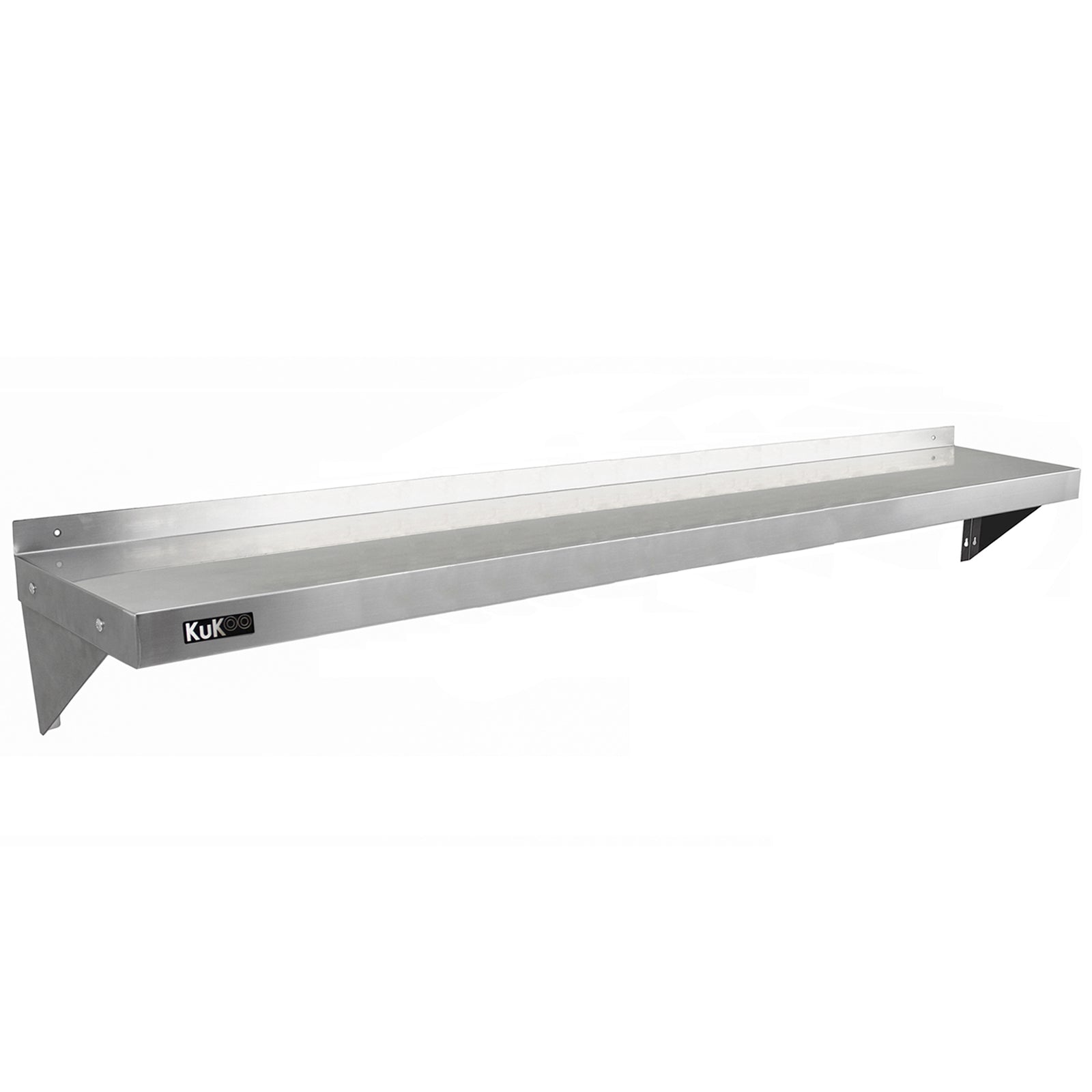KuKoo Stainless Steel Shelves – 2-Pack, 1940 mm x 300 mm