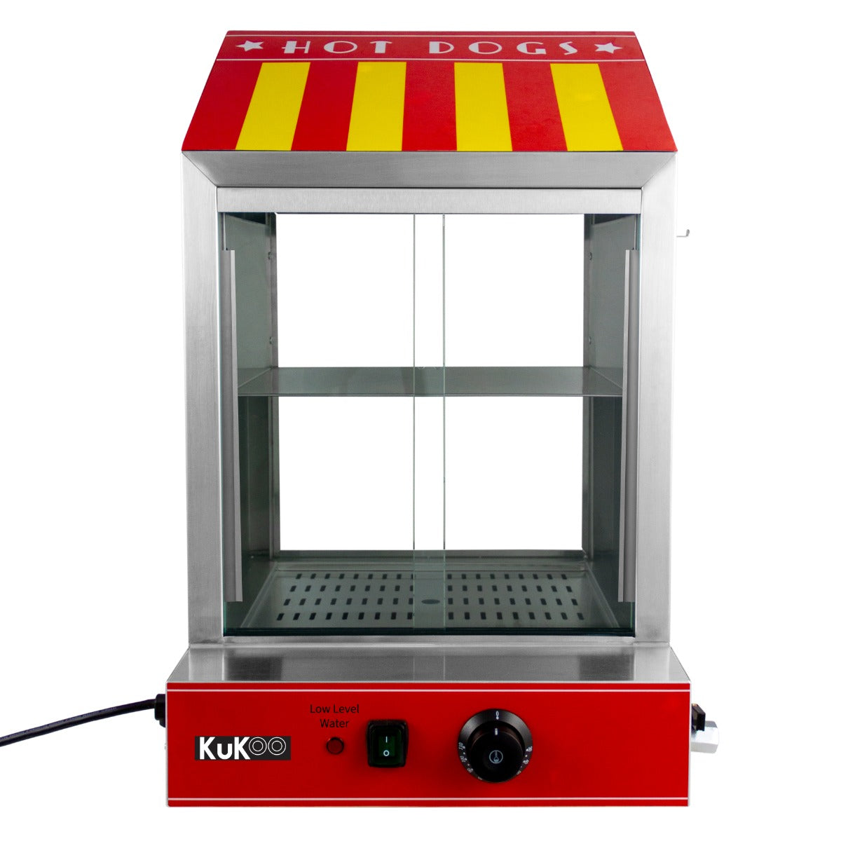 KuKoo Commercial Hot Dog Steamer and Cart