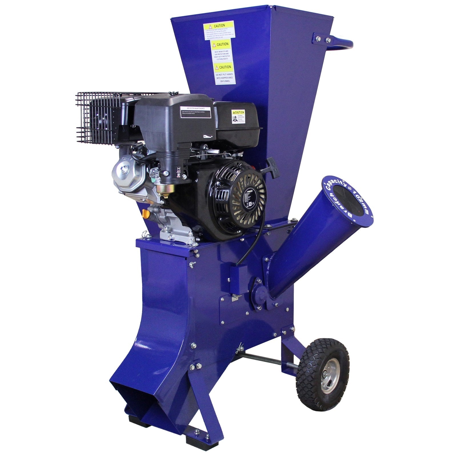 T-Mech 7-Ton Log Splitter (520 mm) and T-Mech 15 HP Wood Chipper Bundle