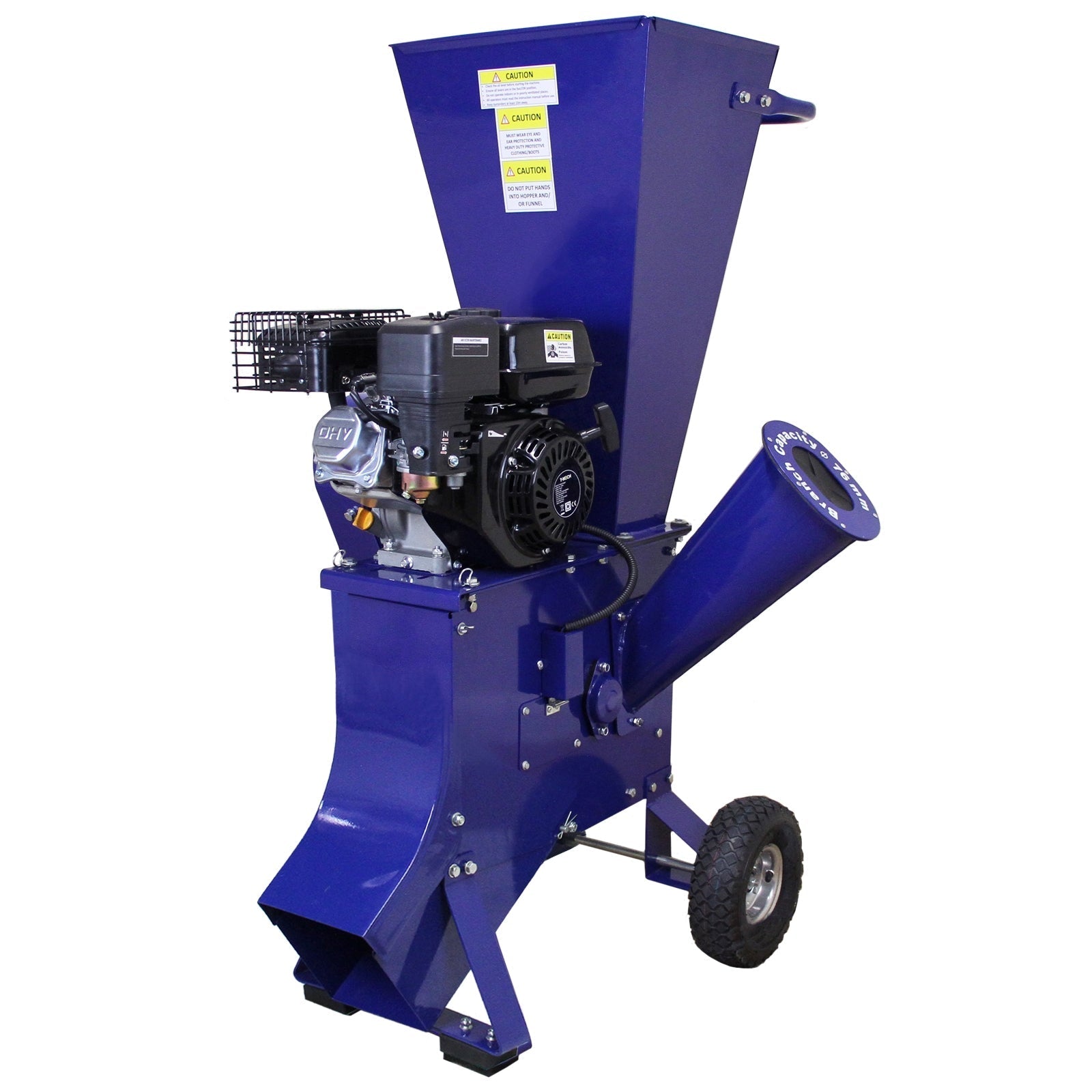 T-Mech 5-Ton Log Splitter (370 mm) and T-Mech 6.5 HP Wood Chipper