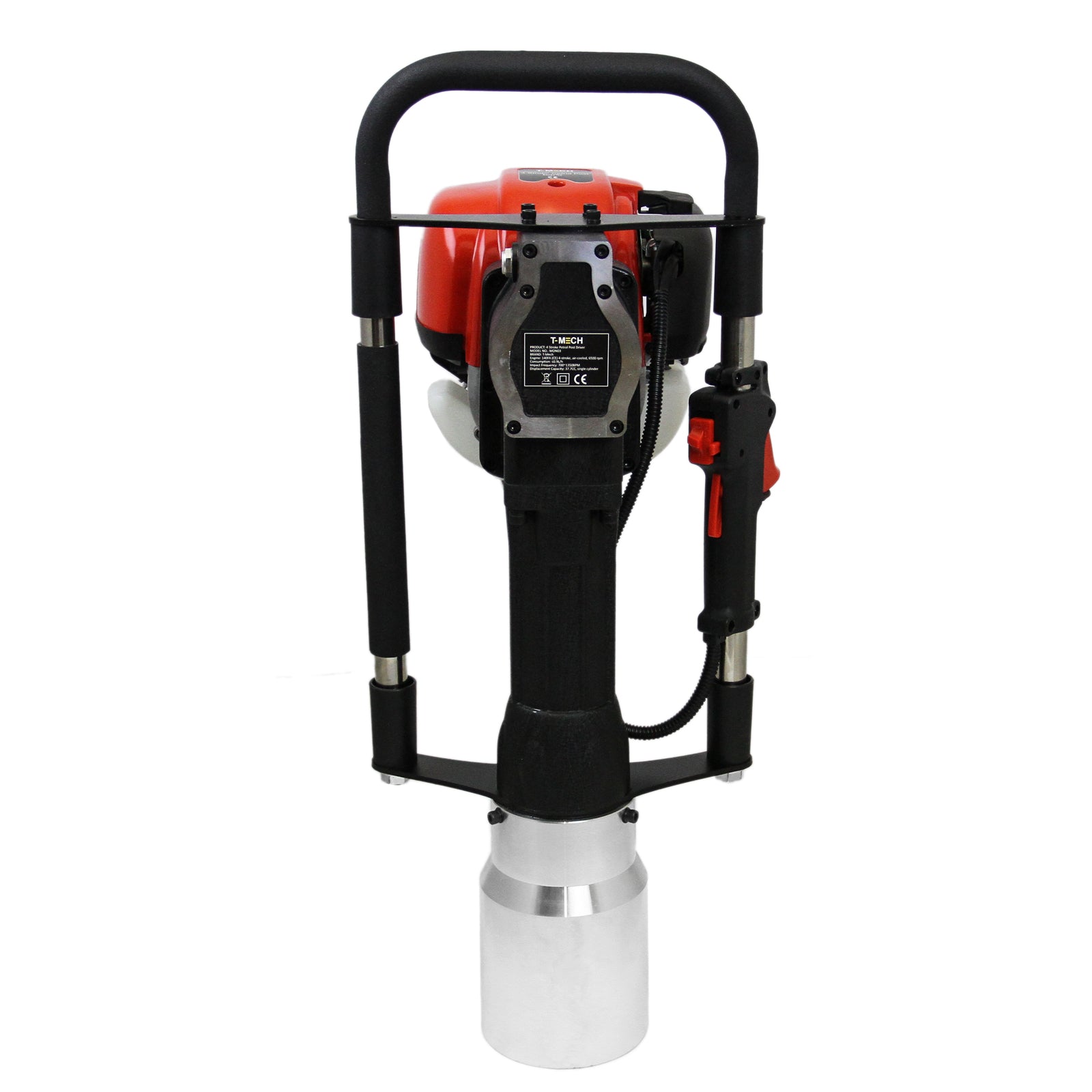 T-Mech 4-Stroke Petrol Post Driver – 120 mm Driving Capacity