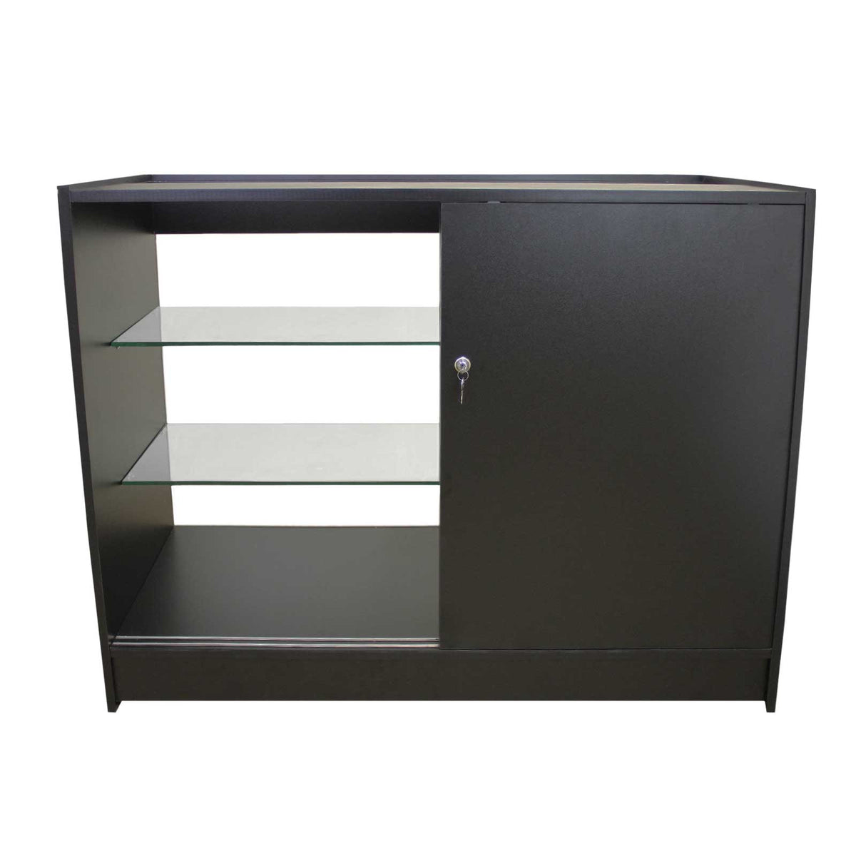 K1200 Black Retail Display Cabinet