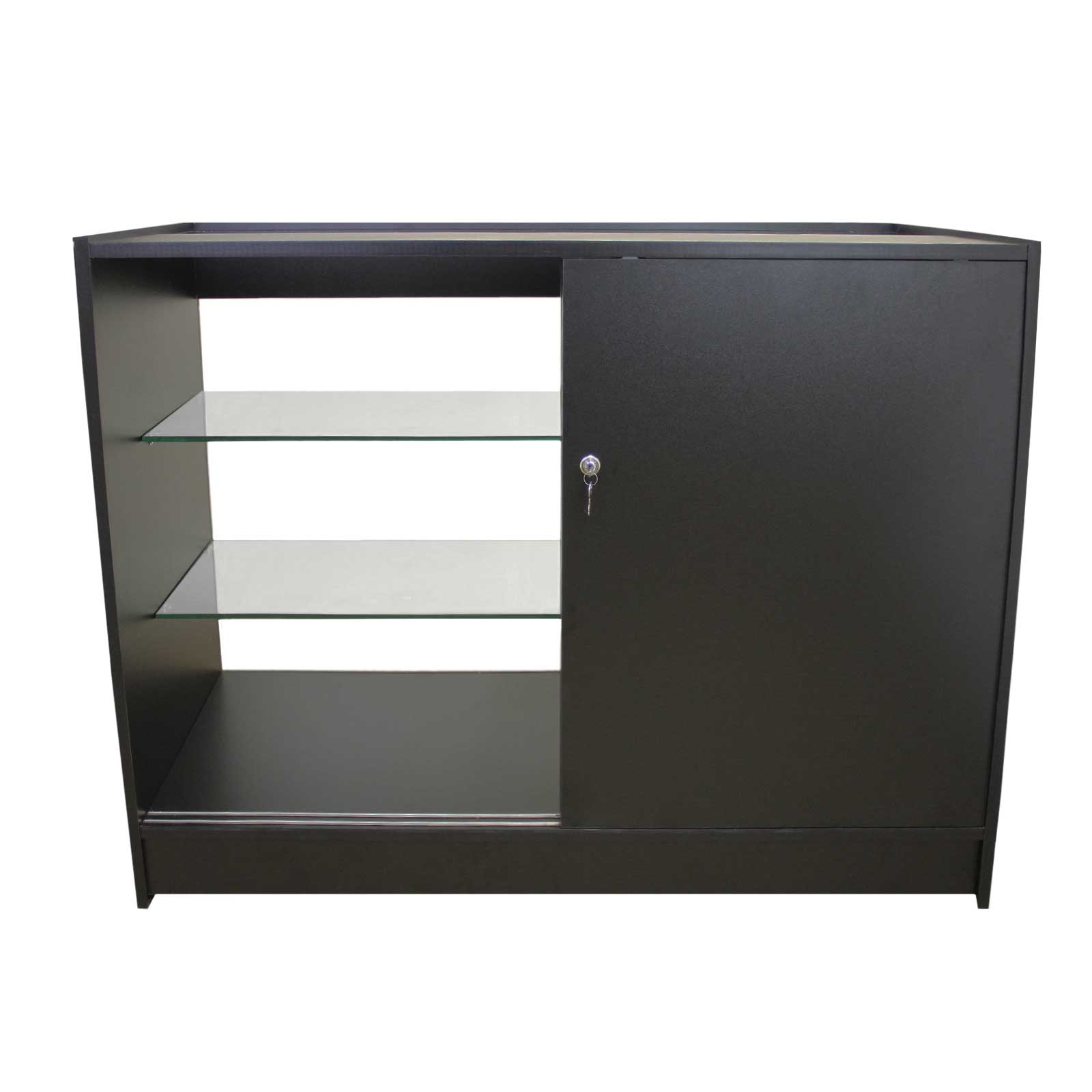 K1200 Black Retail Display Cabinet
