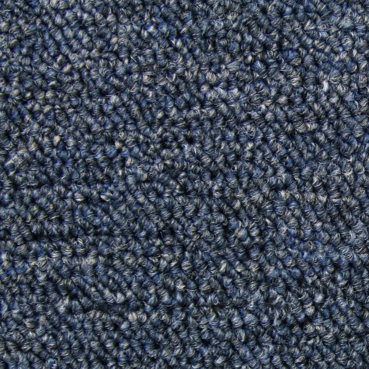 Storm Blue Carpet Tiles - 20-Pack (Total Area 5 m²)