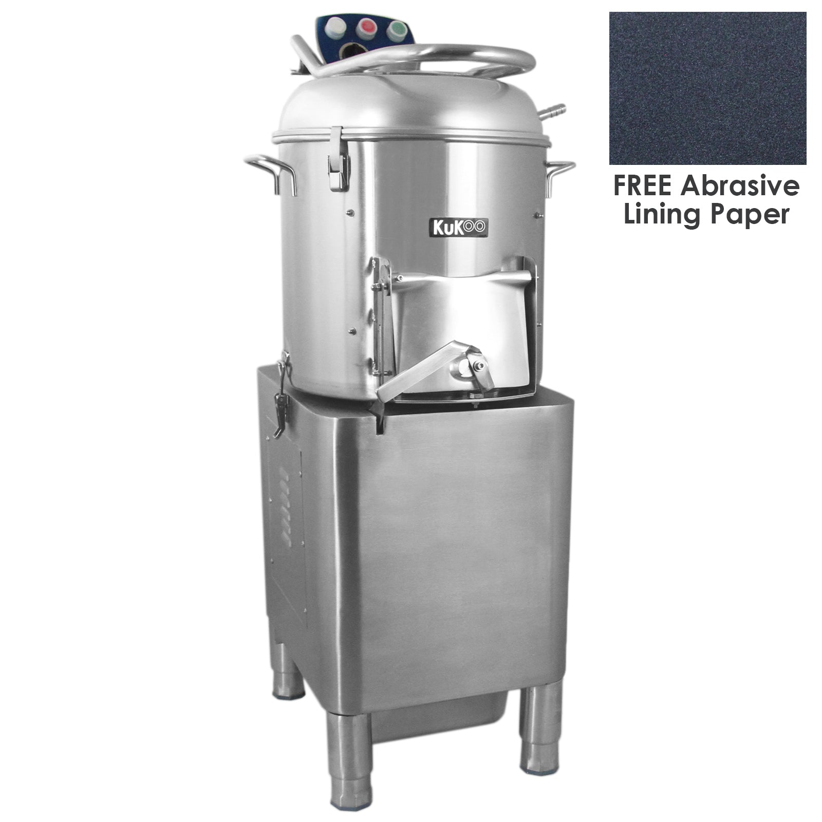 KuKoo Commercial Potato Rumbler Machine