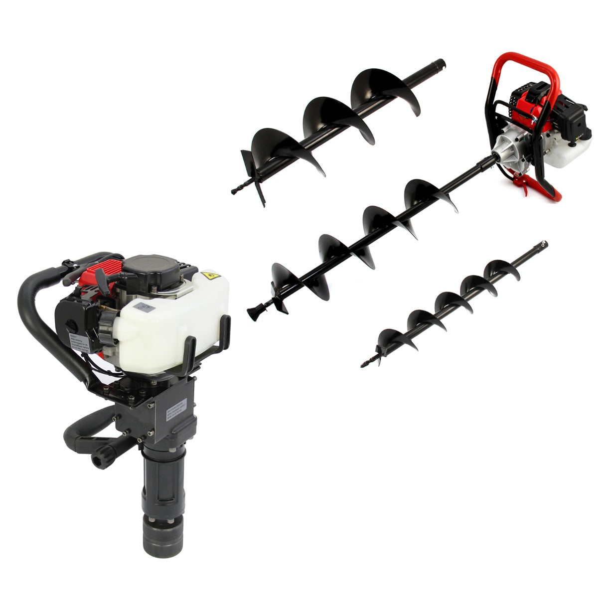 T-Mech Earth Auger and 2-Stroke Post Driver