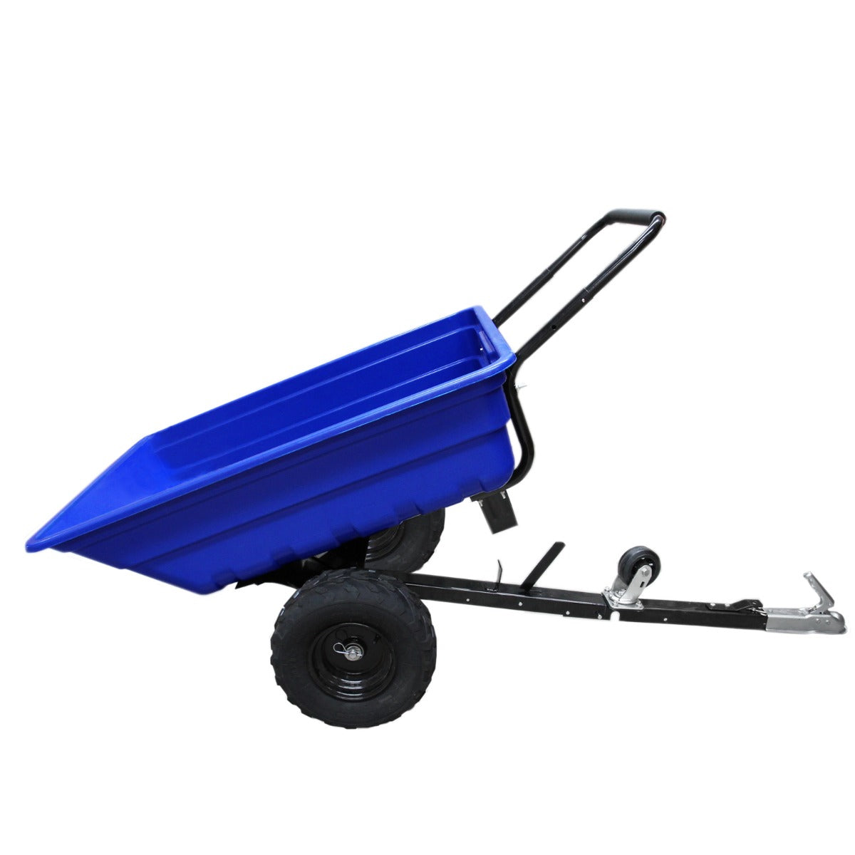 ATV Tipping Trailer with Off-Road Tyres and 6.5 HP Wood Chipper