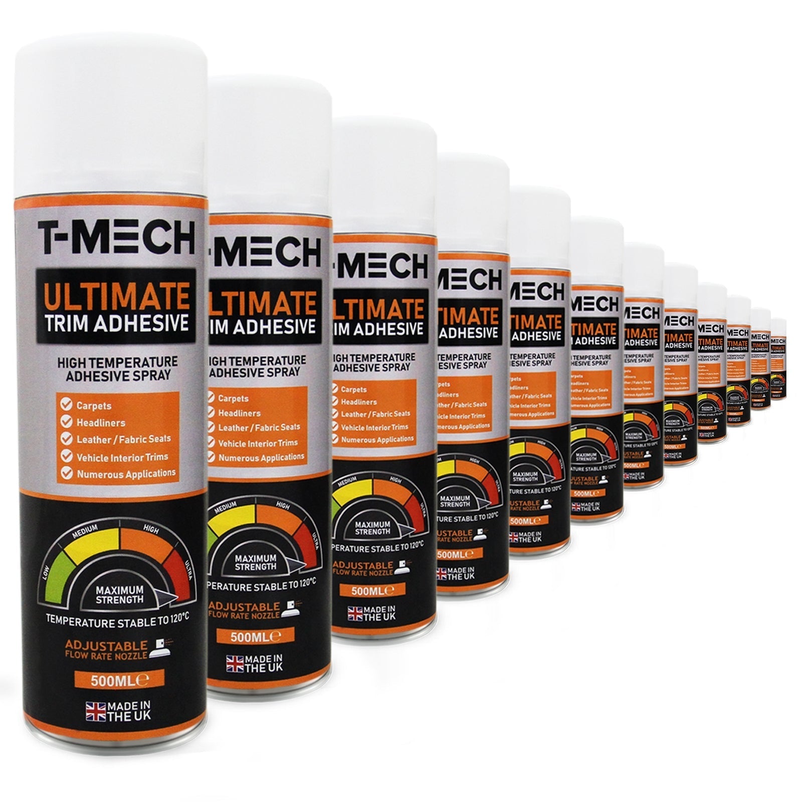 T-Mech Ultimate Trim Adhesive - 12 x 500 ml