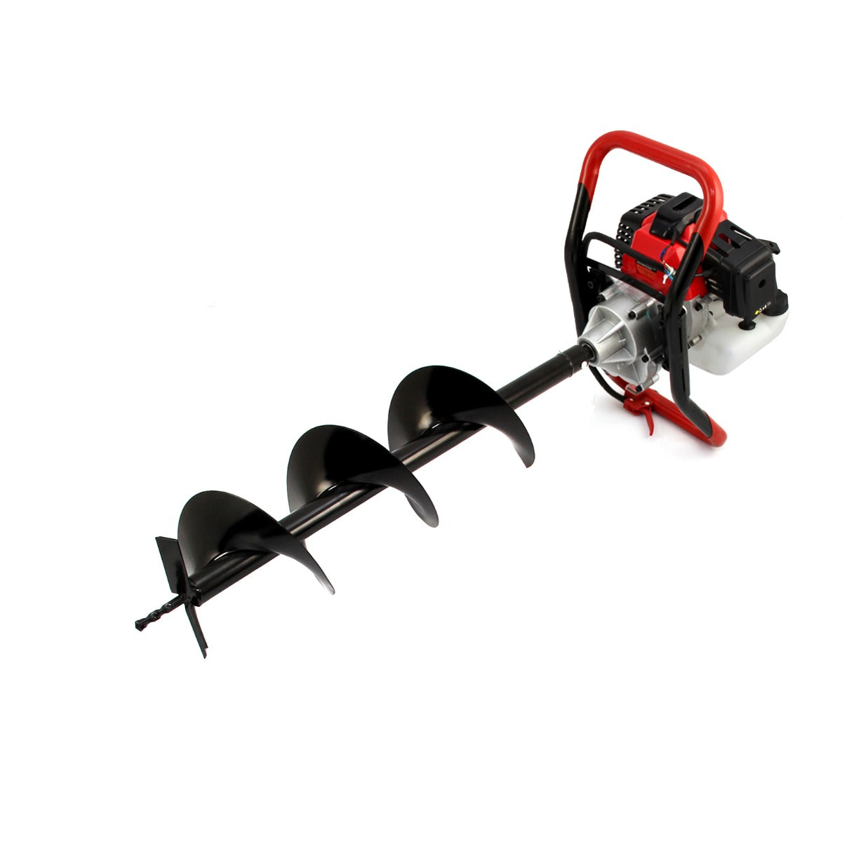 T-Mech 3-in-1 Earth Auger, Cement Mixer, and 4-Stroke Post Driver