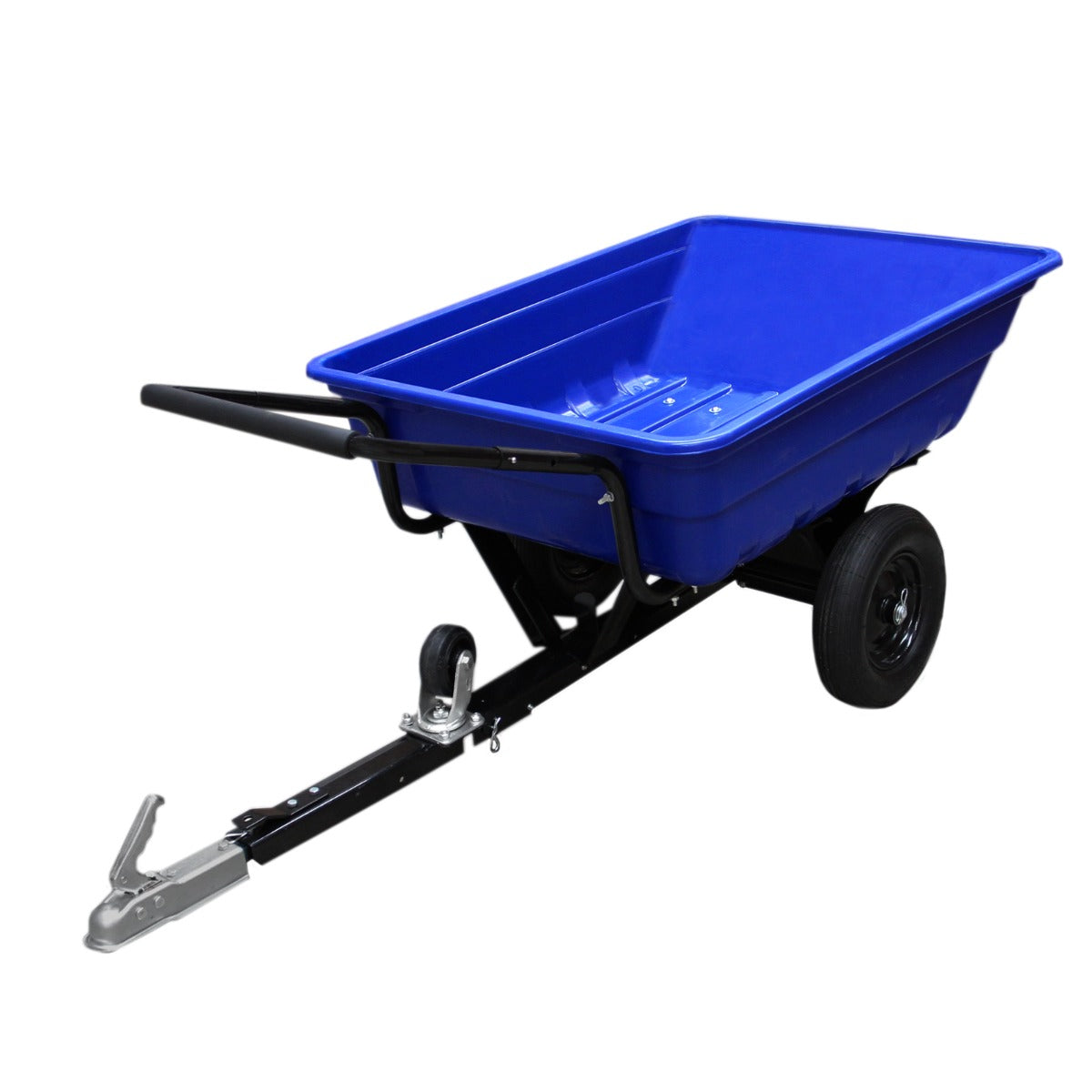 ATV Tipping Trailer and 15 HP Wood Chipper