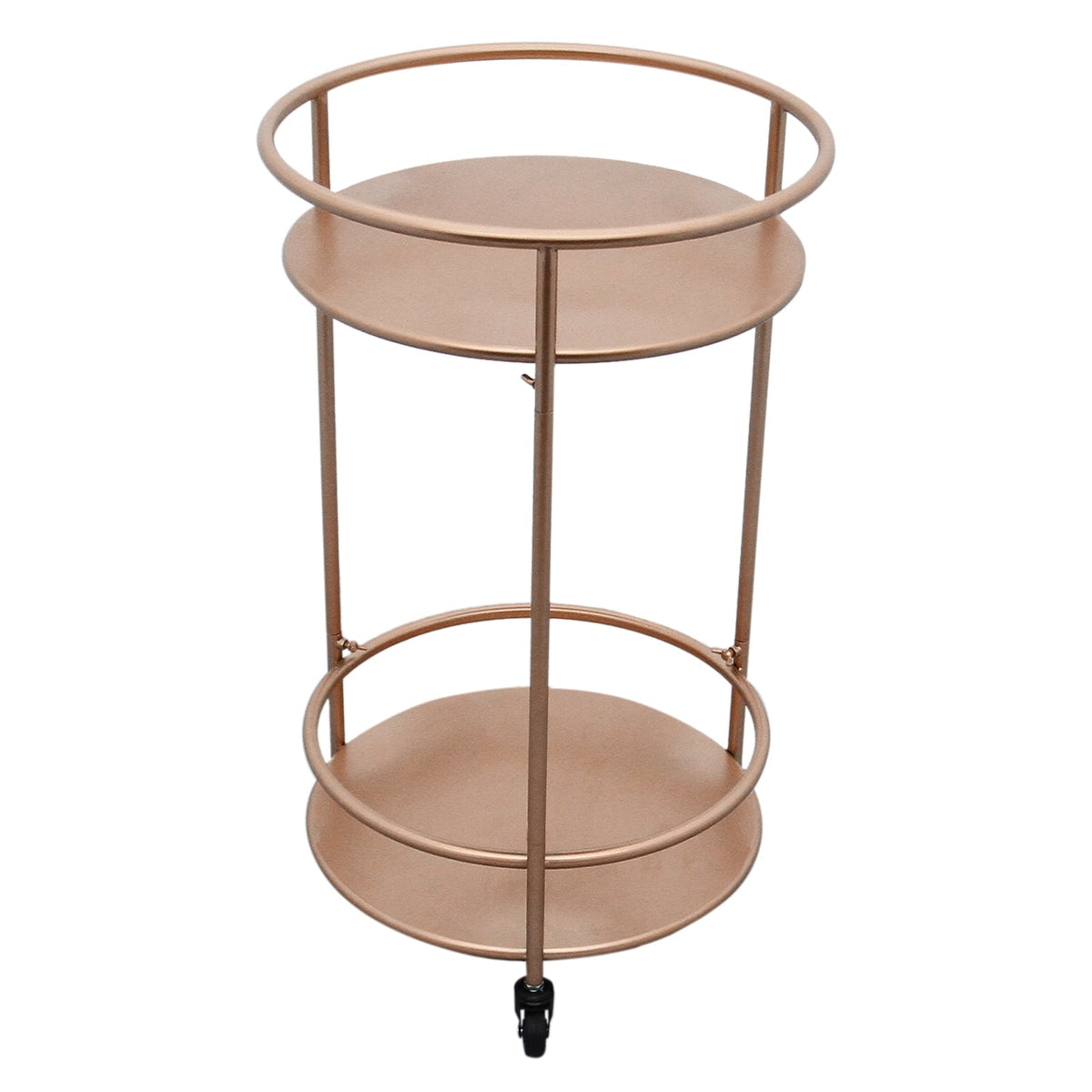 Small Rose Gold Bar Cart | Drinks Trolley