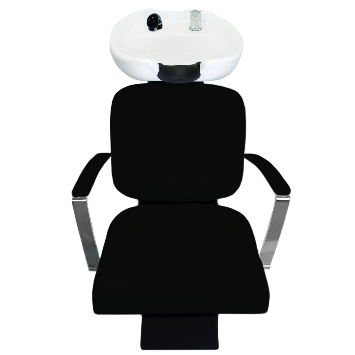 Black Salon Backwash Chair