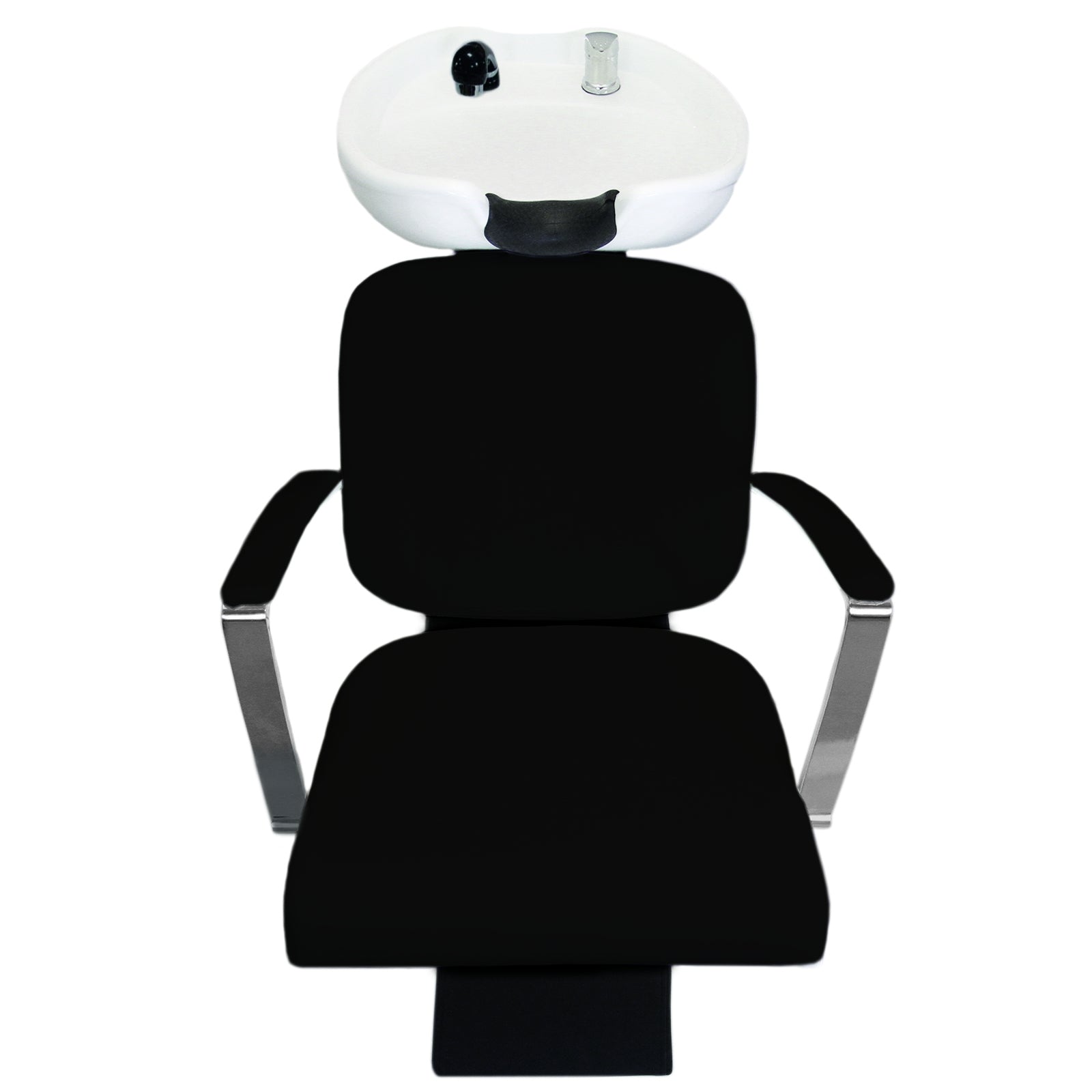 Black Salon Backwash Chair