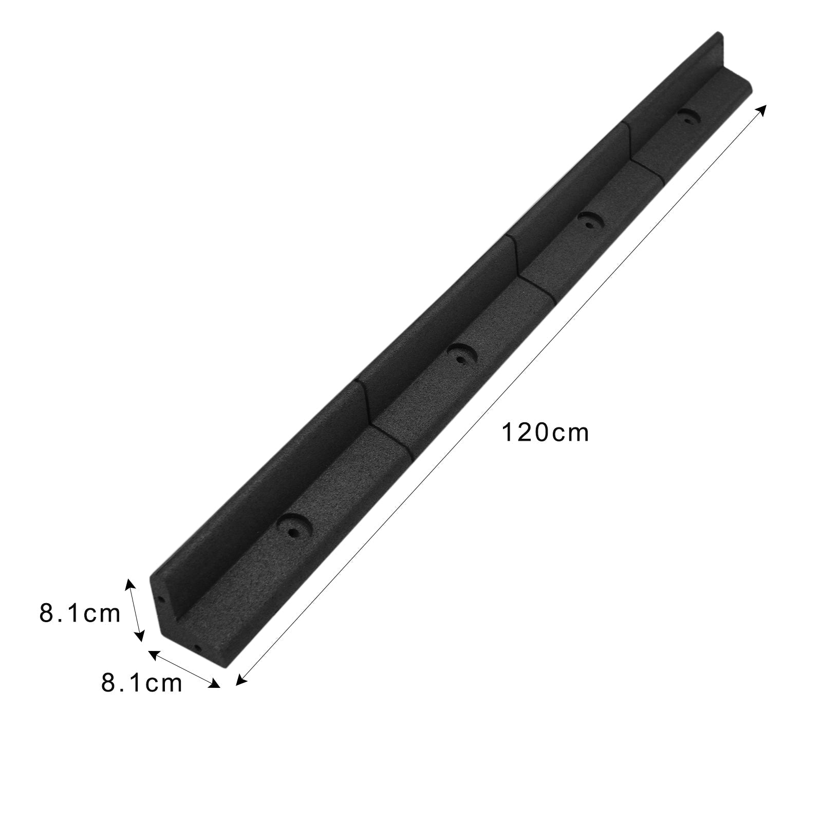Black Flexible Lawn Edging – 1.2m x 14m