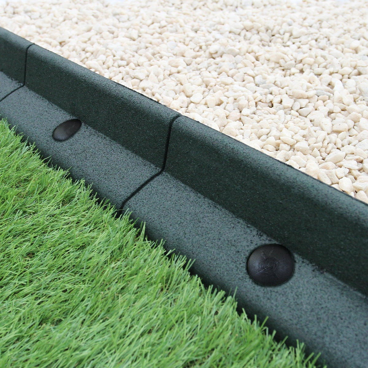 Green Flexible Lawn Edging – 1.2 m Long, Pack of 6