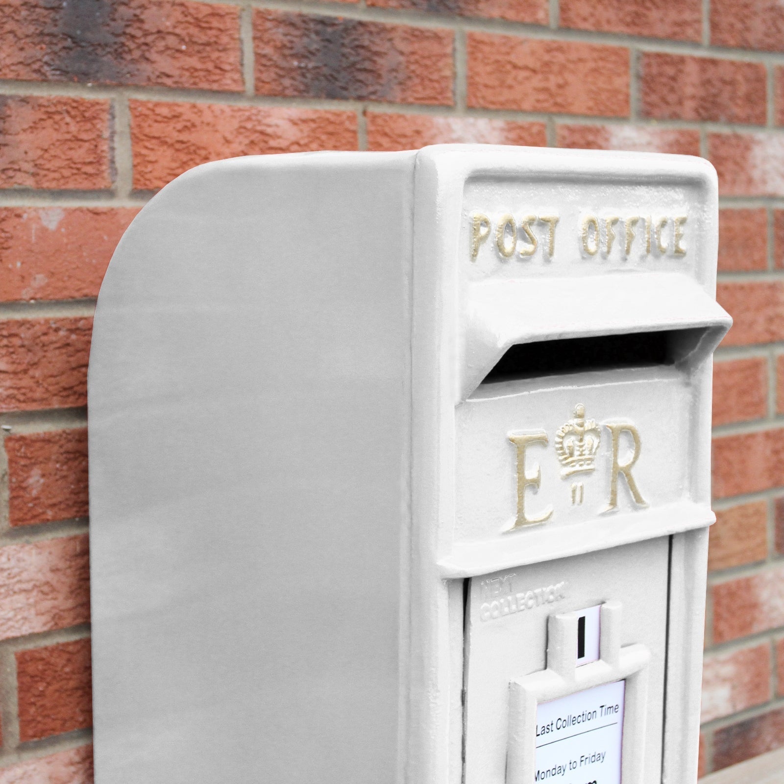 Royal Mail White Post Box