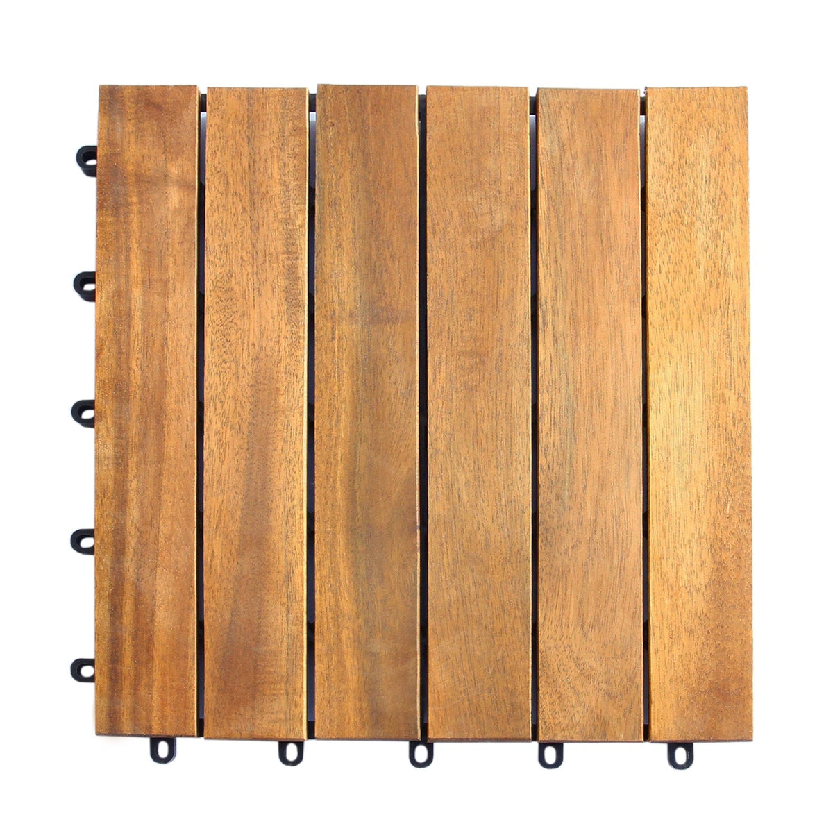 Outdoor Wooden Deck Tiles for Patios and Gardens