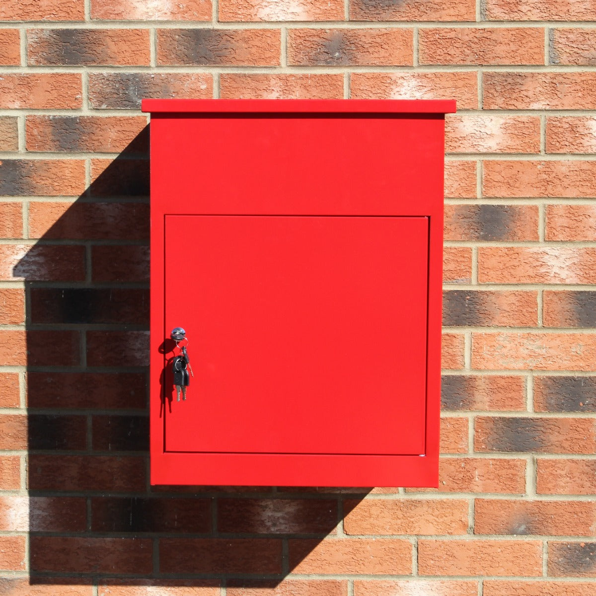 Red Parcel Post Box for Parcels