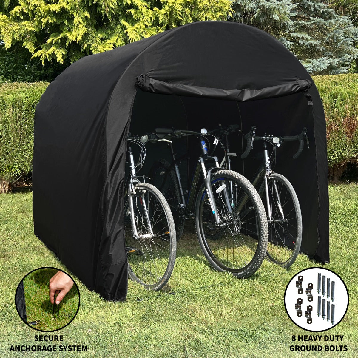 Large Bicycle Tent - Weatherproof Bike Shelter for Camping