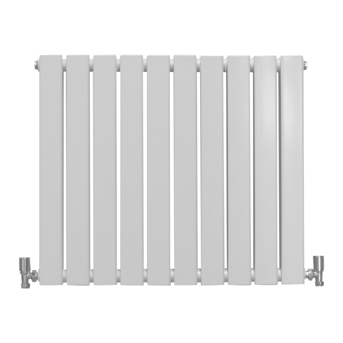 Gloss White Designer Flat Panel Radiator 600mm x 700mm