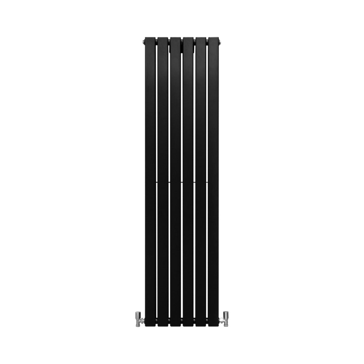 Designer Flat Panel Radiator – Matt Black, 1600mm x 420mm