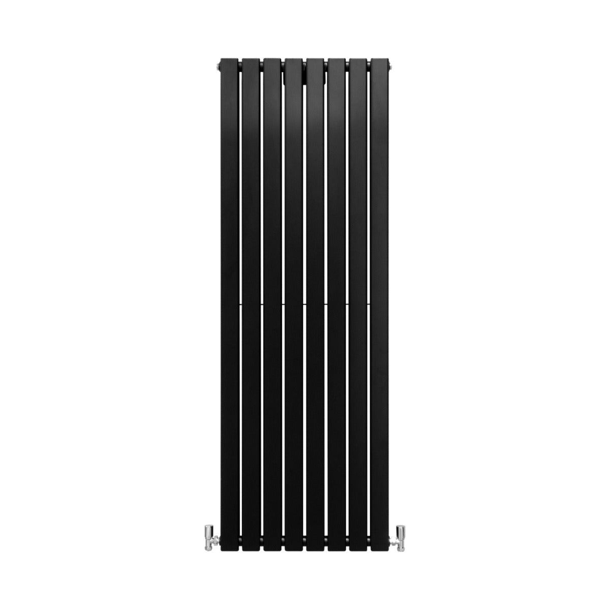 Matt Black Designer Flat Panel Radiator - 1600 x 560 mm