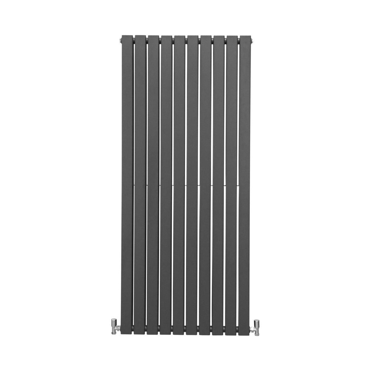 Designer Flat Panel Radiators - Anthracite Grey - 1600 x 700 mm