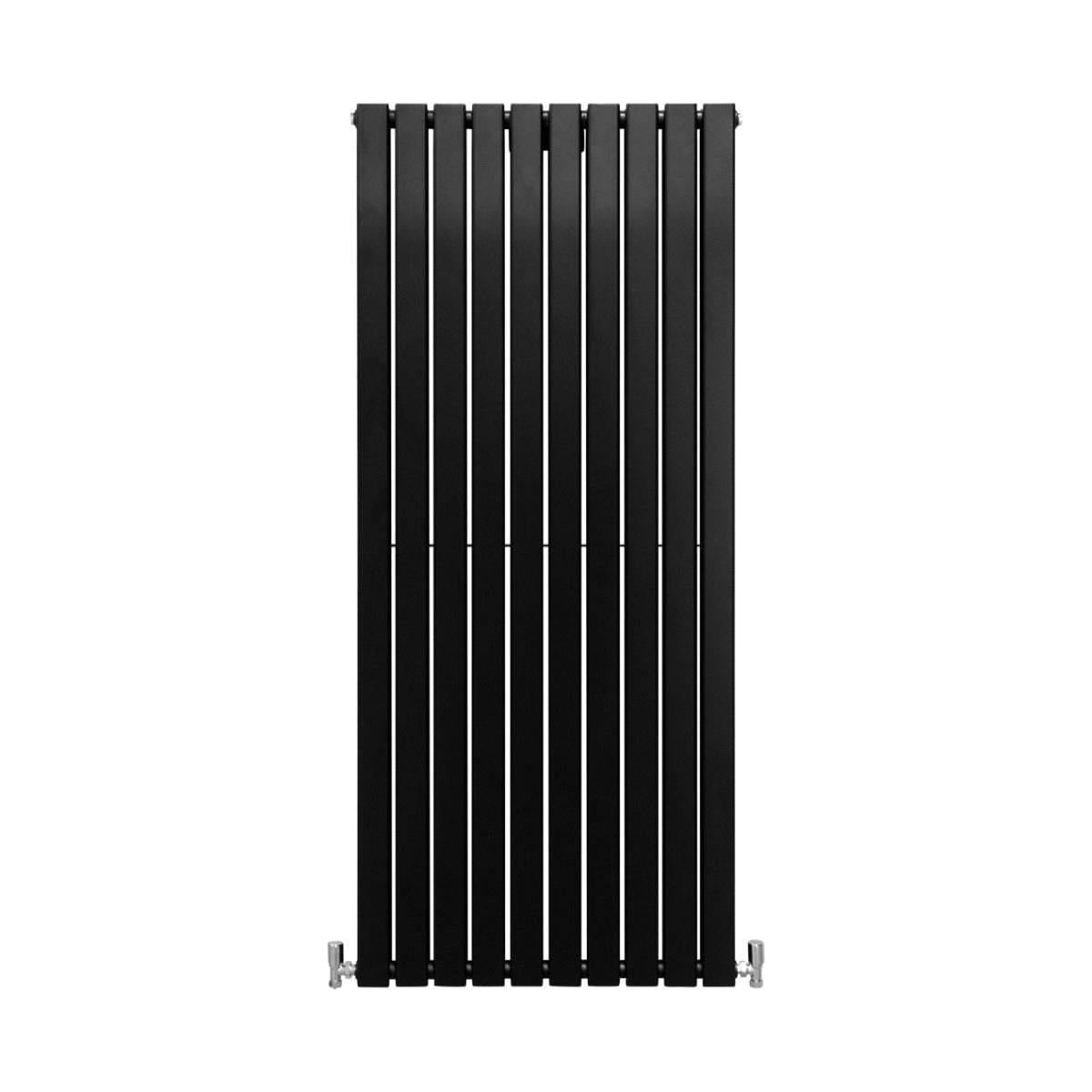 Designer Flat Panel Radiator – Matt Black, 1600 x 700 mm
