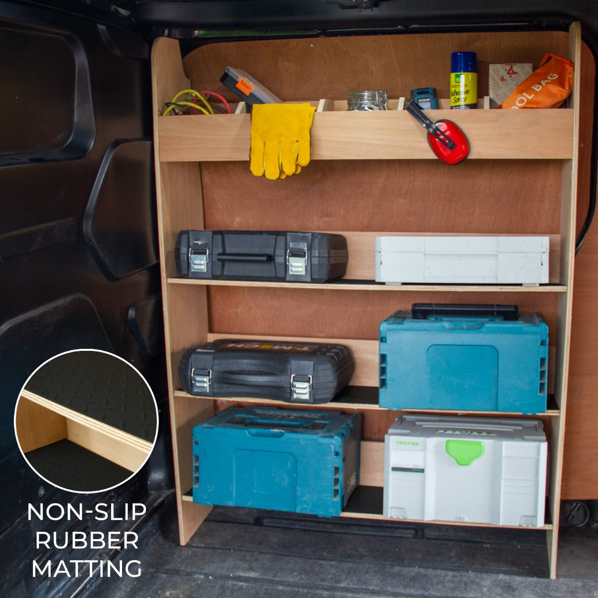 Ford Transit Custom Toolbox and Van Racking System