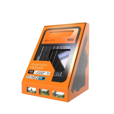 Gallagher S20li Solar Electric Fence Energiser - 0.2J 6km