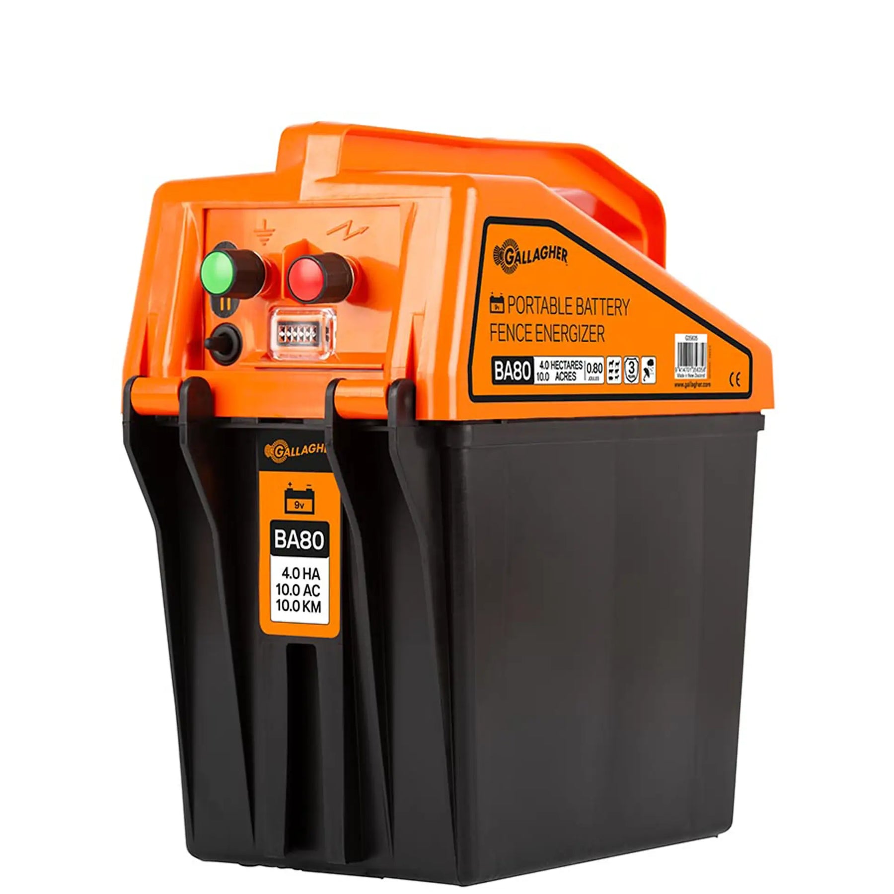 Gallagher Gallagher BA80 battery fence energiser (9/12 V)