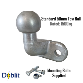 Tow Hitch Height Adjuster & Ball Kit - Colour & Sizer Options