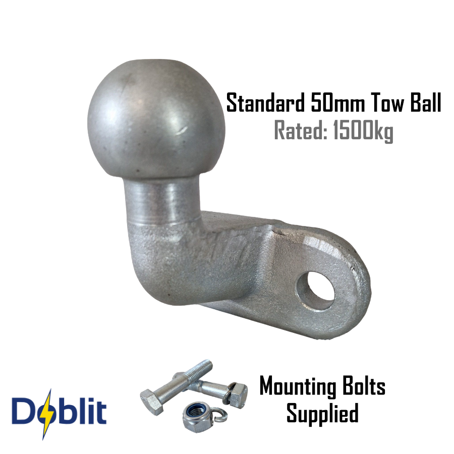 Tow Hitch Height Adjuster & Ball Kit - Colour & Sizer Options