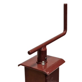 Trailer Jack Telescopic Heavy Duty 80mm Box Stand Tow Bar Lift - Max Load 1200kg