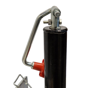 Trailer Jack Telescopic Heavy Duty Stand Tow Bar Lift Max Load 900kg (Bolt-On)