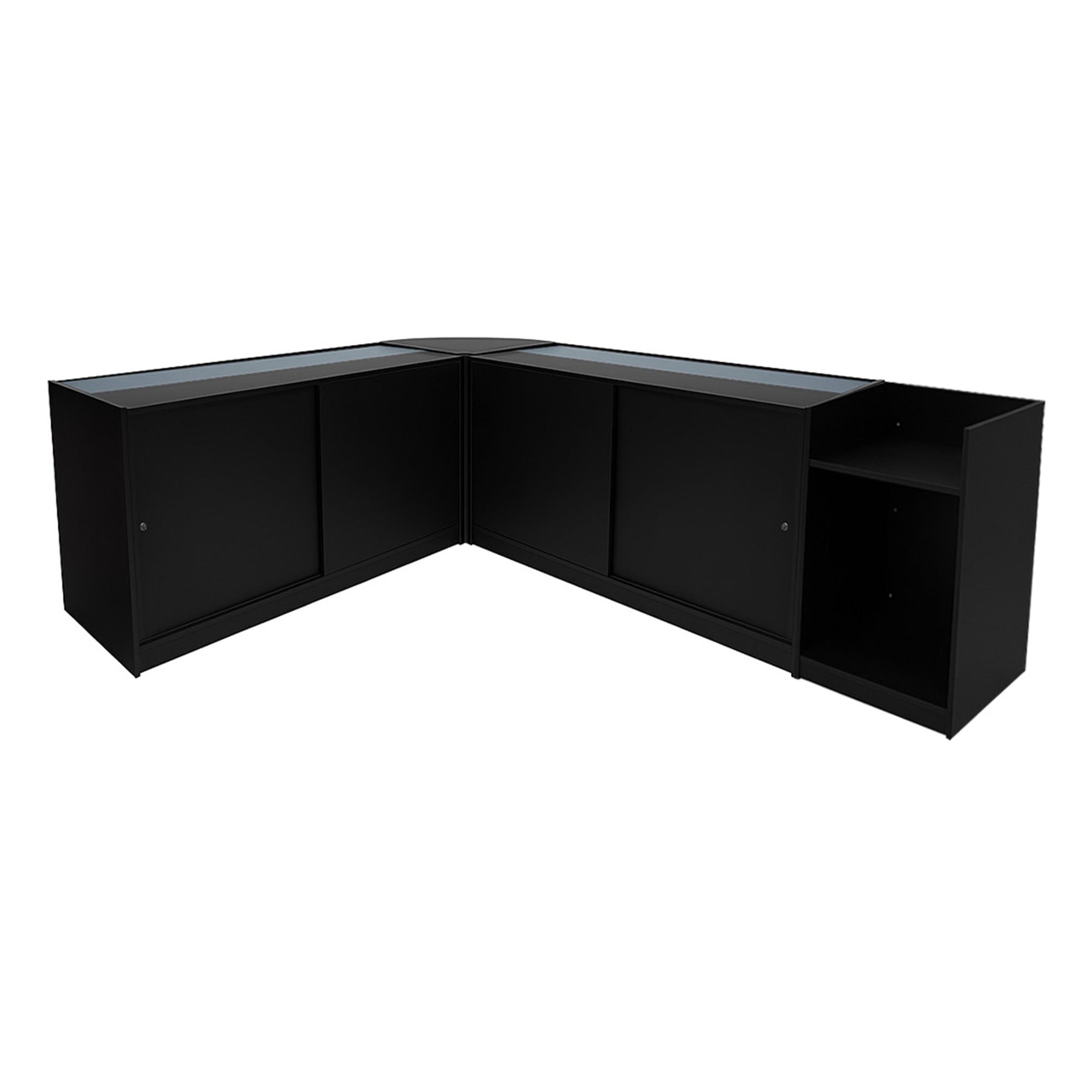 Phoenix LED Shop Counter Set CM60, TB60, and 2 x C1500 – Black