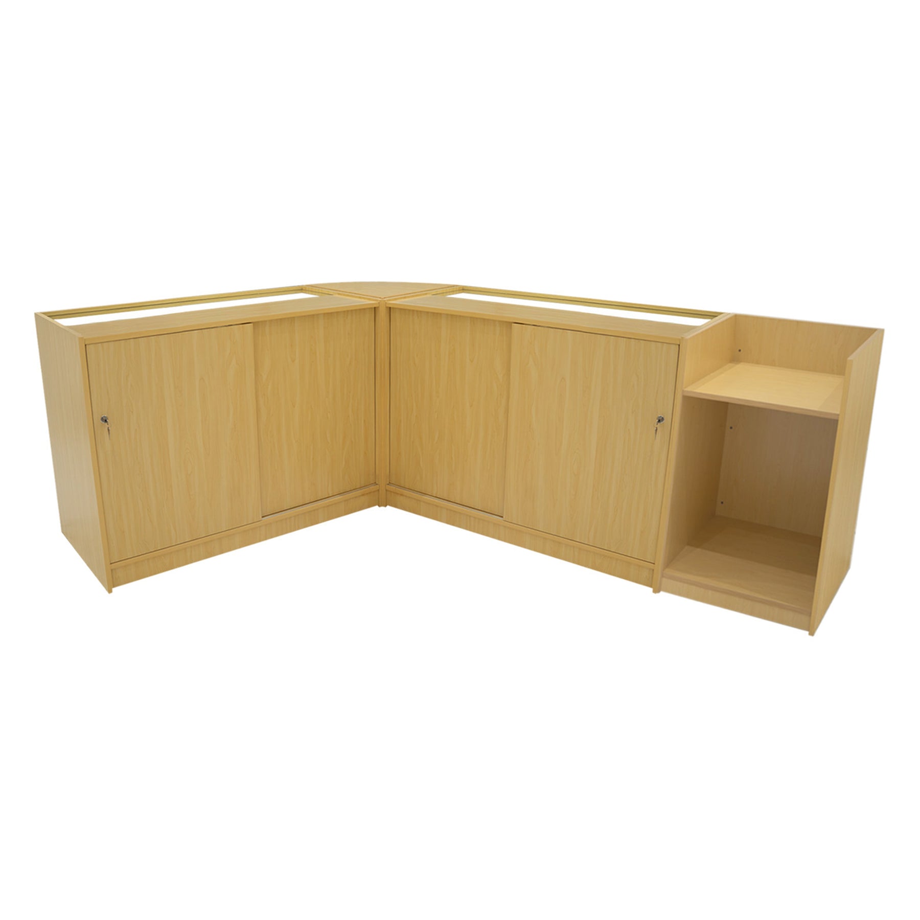 Theia LED Shop Counter Set K1200, C1200, TB60 and LM60 – Maple