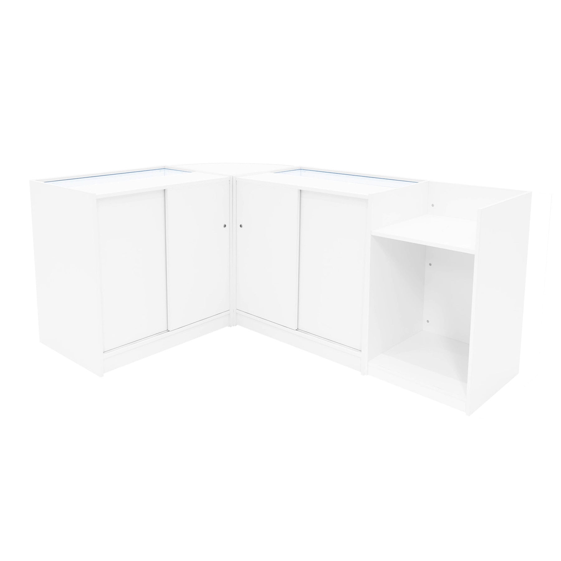 Theia LED Shop Counter Set – K900, C900, TB60, LM60 (White)