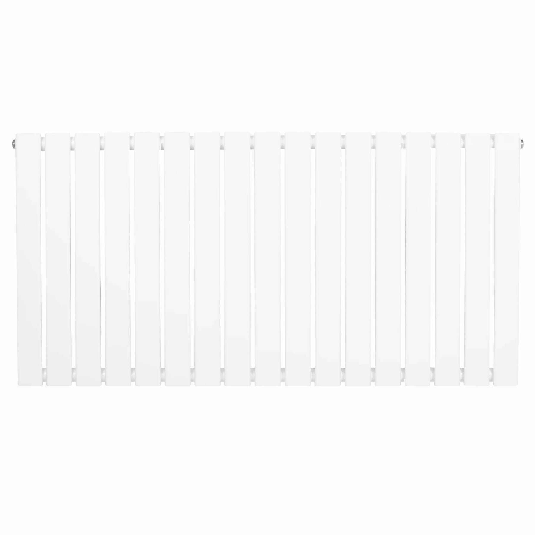 Flat Single Column Radiator - 600 x 1190mm - White