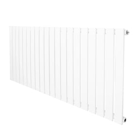 Flat Single Column Radiator - 600 x 1400mm – White