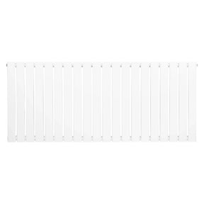 Flat Single Column Radiator - 600 x 1400mm – White