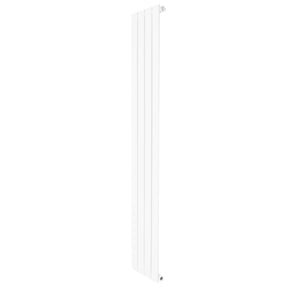 Flat Single Column Radiator - 1600 x 280mm - White