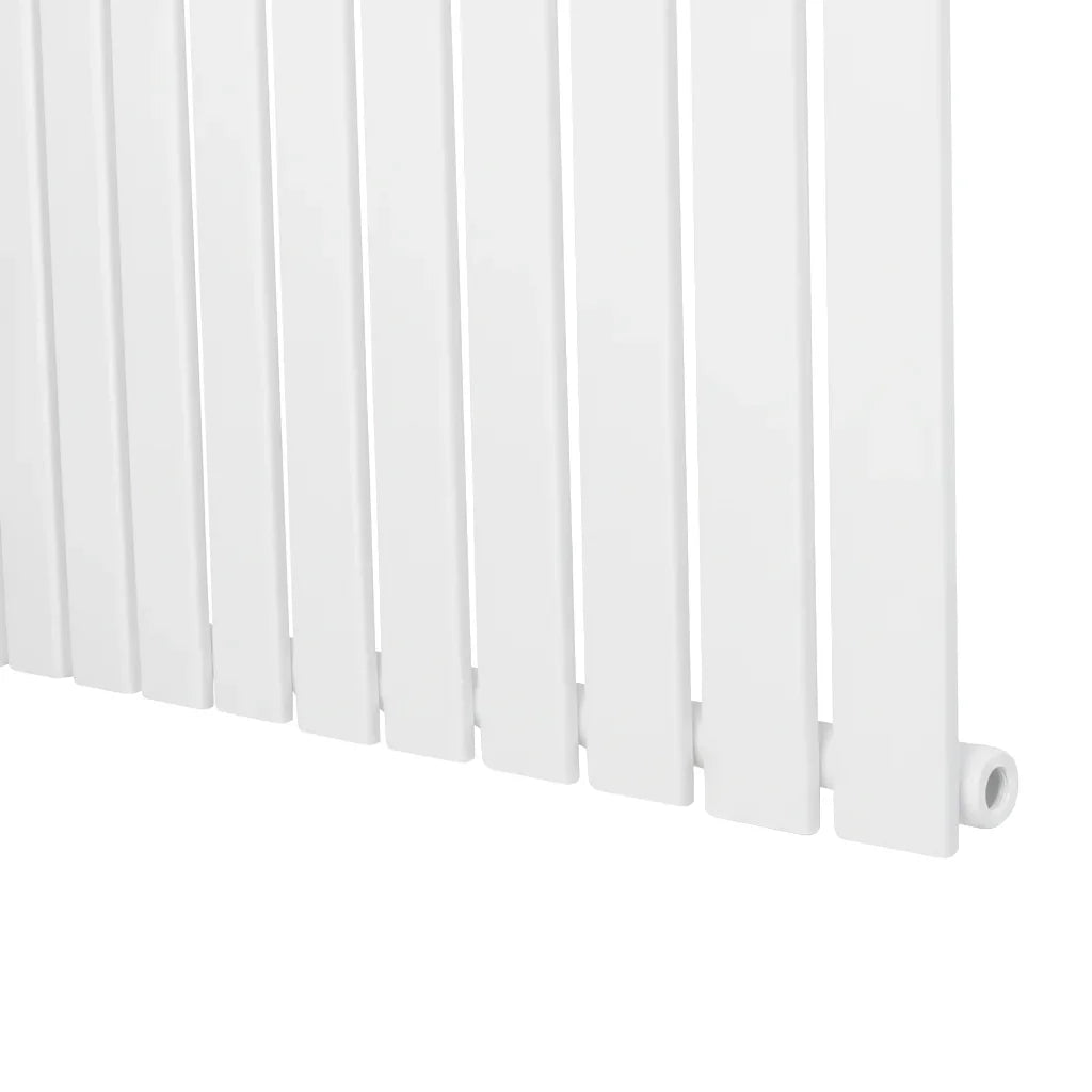Flat Single Column Radiator - 1600 x 280mm - White