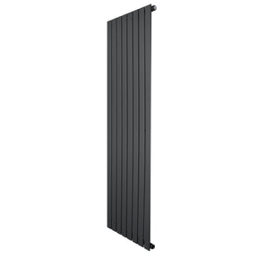 Flat Single Column Radiator - 1600 x 560mm - Anthracite Grey